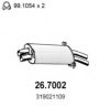 MASER 319021109 End Silencer